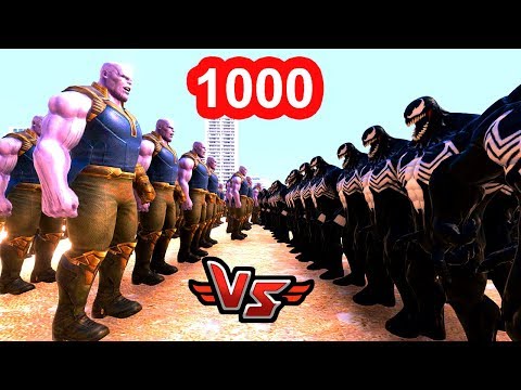 THANOS VS VENOM 😱 - Süper Kahraman Kapışmaları