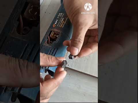 grinder machine chenge carbon brush