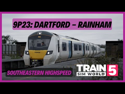 TSW5 | 9P23: Dartford - Rainham | Thameslink Class 700 | Southeastern Highspeed | AWS DSD