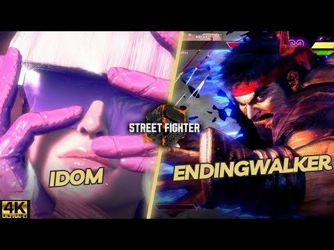 SF6 ▰4K▰idom【Manon】Vs Ending walker【Ryu】【Street Fighter 6】