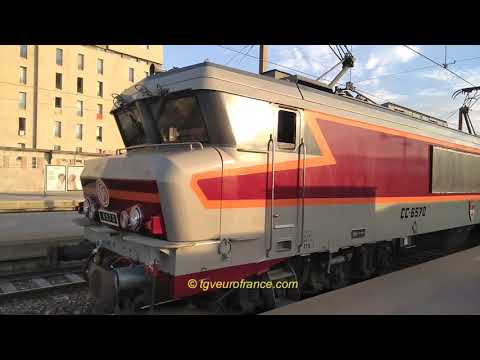 La CC 6570 en gare de Marseille Saint-Charles
