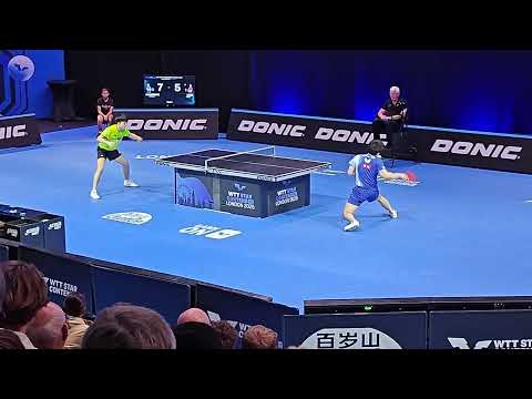 Tomokazu Harimoto v Lin Yun Ju - Semi-Final selected points - 2025 WTT Contender London