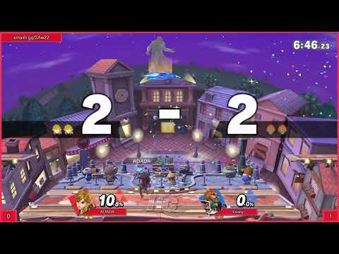 Smash Academy 22 WQF Bo3 ADADA Link vs Litany Ganondorf
