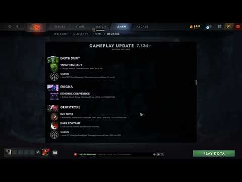 Dota 2 - 7.32 d gameplay update