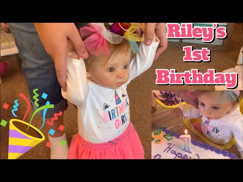 🎉 Riley’s 1st Birthday 🎁 babies come to celebrate Riley turning one year old | Reborn Life