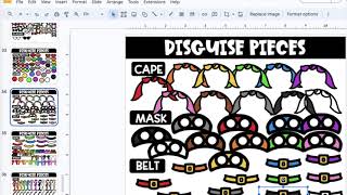 Turkey in Disguise Craft Template Digital Printable