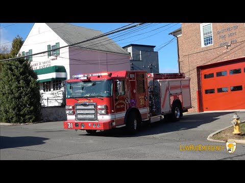 Eastchester FD Car 2102, Engine 31, Eastchester VAC 57-Medic-1, & Ambulance 57B1 Responding