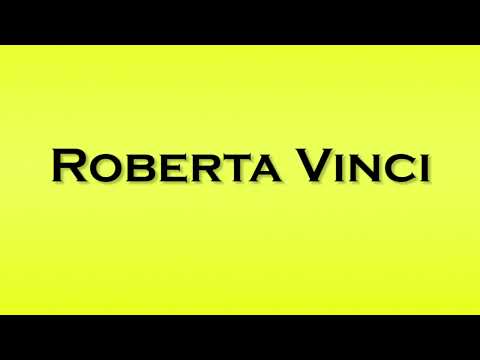 Pronunciation of Roberta Vinci