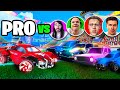 How Many Streamers Does It Take To BEAT 1 Rocket League Pro