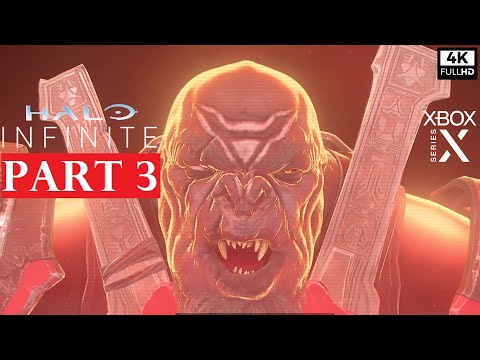 HALO INFINITE Gameplay Walkthrough Part 3 [4K 60FPS XBOX SERIES X] - No Commentary