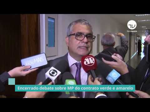 Encerrada as discussões sobre a MP do Contrato Verde e Amarelo - 10/03/20
