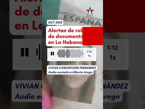 Alertan de robos de documentos en La Habana