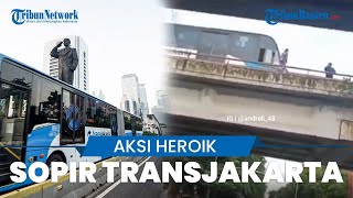 Transjakarta Berikan Apresiasi ke Sopir Bus yang Berhasil Cegah Bunuh Diri
