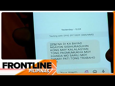 50 biktima ng pananakot ng lending apps, naghain ng reklamo sa PNP Frontline Pilipinas
