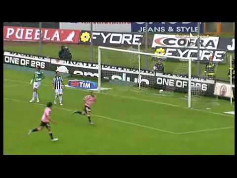 Siena Palermo 1 - 2 2/5/2010 Sintesi highlights 36° giornata HD HQ