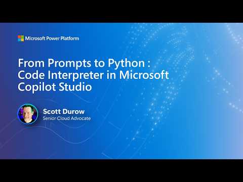 Copilot Studio: Python Code Interpreter Copilot Studio: Python Code Interpreter