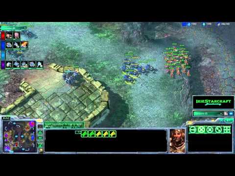 Starcraft 2 - 2v2: (Z)TheBOSS, (T)designRH vs. (Z)EGStrifeCro, (T)EGAxslav - Game 1