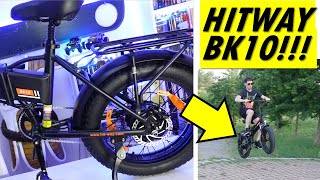 HITWAY BK10 recensione fat e bike pieghevole low cost unboxing hitway bk 10 review bici elettrica