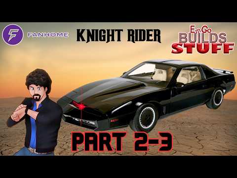 Fanhome Knight Rider K.I.T.T. Build (Part 2-3): EmGo Builds Stuff