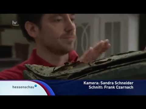 hessenschau, 07 06 2014, Sänfte aus Fuldaer Stadtschloss wird restauriert