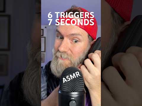 ASMR 6 Triggers in 7 Seconds