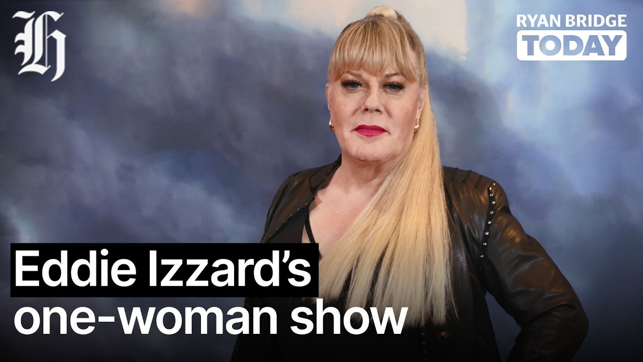 The one woman "Hamlet": Actress Eddie Izzard on playing 23 characters | Ryan Bridge TODAY