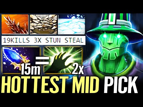 🔥 RUBICK is HOTTEST MID PICK NOW — 15min Aghanim 2x Spell Steal MAX STUN 19Kills by Gabbi Dota 2 Pro