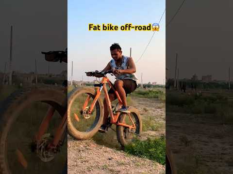 Fat bike 🚴 off-road |Fat bike | Rider | #fatbike #explore #riding #nature #rajasthan #youtubeshorts