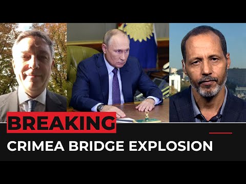Putin accuses Ukraine of Crimea bridge blast ‘terrorism’