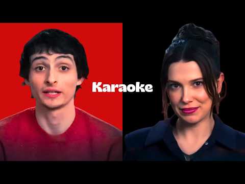 Stranger Things Cast - Recap Song | Karaoke