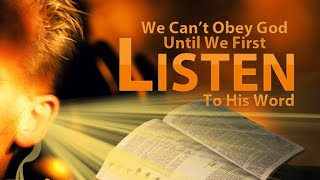 W/H LISTEN TO THE WORD