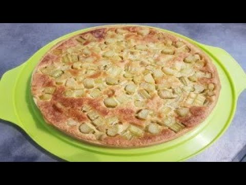 Recette Tarte A La Rhubarbe