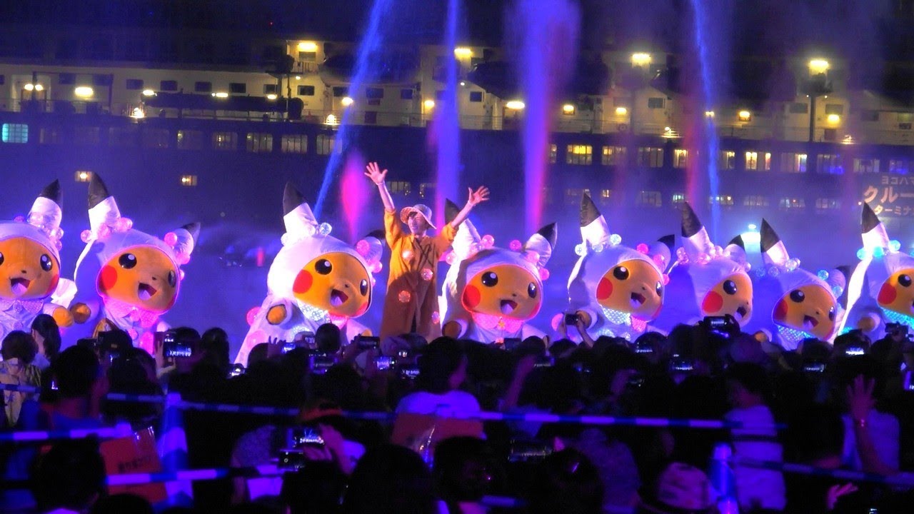 【ノーカット】みなとみらいの海×ピカチュウ～ピカチュウ大量発生チュウ！2019～Picachu Outbreak～