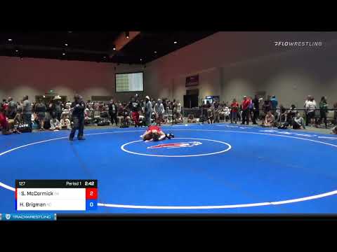 127 Lbs Semifinal - Samantha McCormick, TN Vs Hailey Brigman, NC Bc23