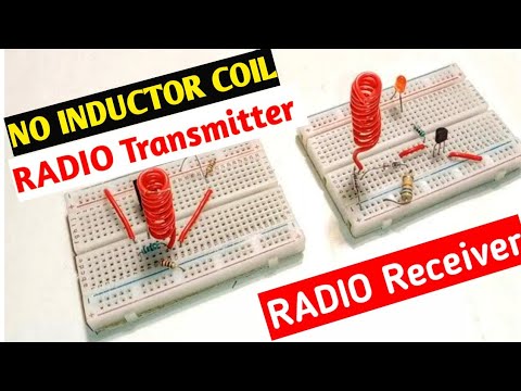 Simple Transmitter And Receiver Circuit - Zero Electronics #fmtransmitter #bestscienceproject 