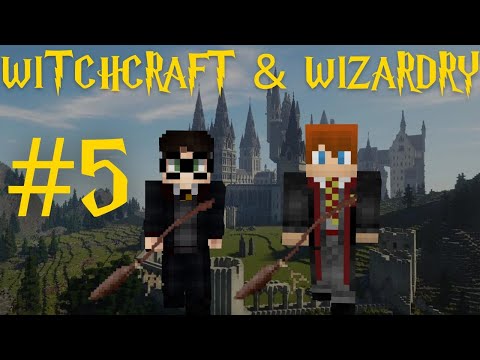 ProGamerFob - Minecraft Witchcraft and Wizardry - Part 5 - Flying Our First Broom (Harry Potter RPG)