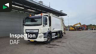 DAF CF 290 6X2 NL-truck APK MOL Pusher 4000 CB011 EUROLIFT Steering  garbage truck | Image 4 - Autoline