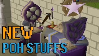 New POH Stuffs, All 3 Spellbook Altars + Pool of Rejuvination 'n' such | Oldschool Runescape