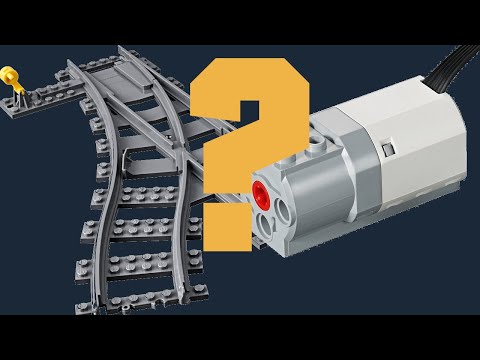 HowTo LEGO Trains: motorize railroad switches without modification [English|HD]