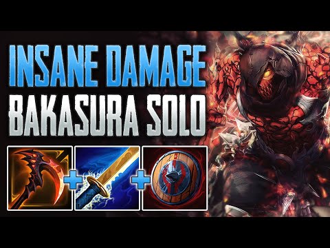 PUMPING OUT DAMAGE! Bakasura Solo Gameplay (SMITE Conquest)