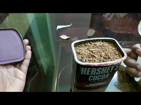 Hershey's Cocoa - unboxing and review