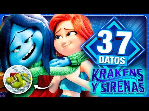 KRAKENS Y SIRENAS: 37 Datos HÚMEDOS que DEBES saber ft.@CuervoAmbar ¿Burla a Disney? | Átomo Network