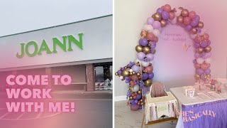Come to Work With Me! | Entrepreneurship Vlog | Event Styling Business | Balloon Installation