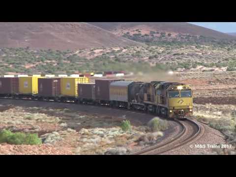Double GM crosses SCT Freight: Trains on the TAR Edition 1