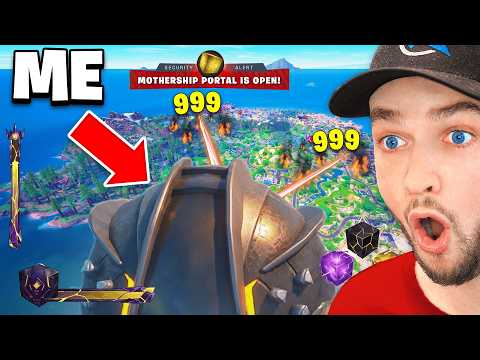 I Glitched Inside the Mothership in Fortnite!