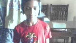 Atharva  reciting a poem on Sun