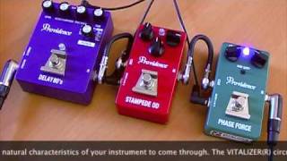 Video thumbnail for Providence Effectors: PHASE FORCE PHF-1 (with SOV-2 and DLY-83) by Brett Kingman