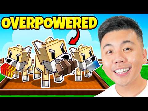 Using ONLY Seeds My SHIBA INU Finds in Grow a Garden!