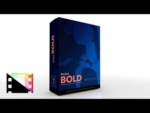 Pro3rd Bold - Professional Lower Thirds for Final Cut Pro - Pixel Film Studios