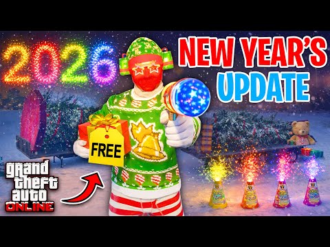 GTA Online NEW YEAR'S 2026 UPDATE, FREE GIFTS, Rare Clothing, MONEY, (New GTA5 Update)